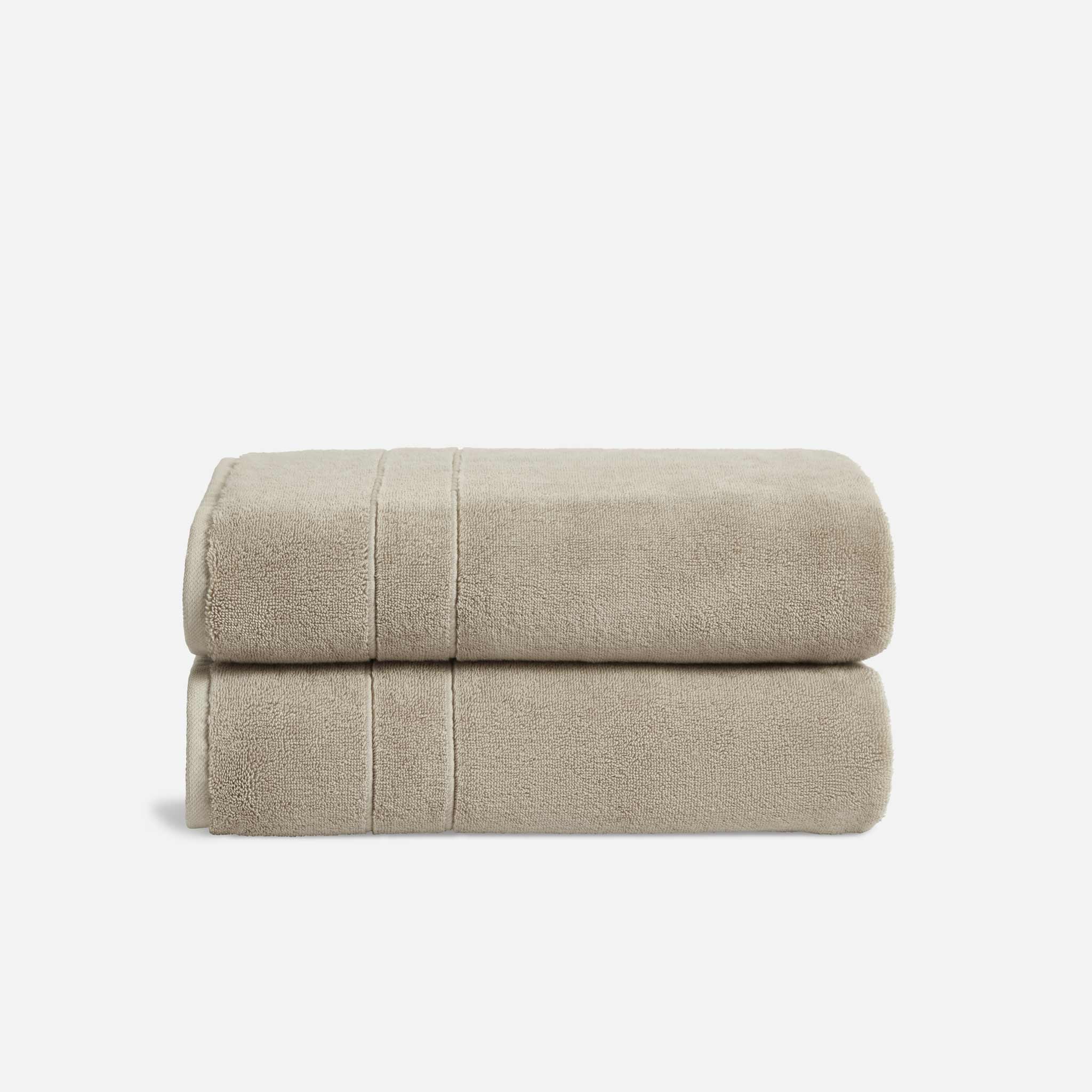 Super-Plush Turkish Cotton Bath Towels Set of 2 - Last Call