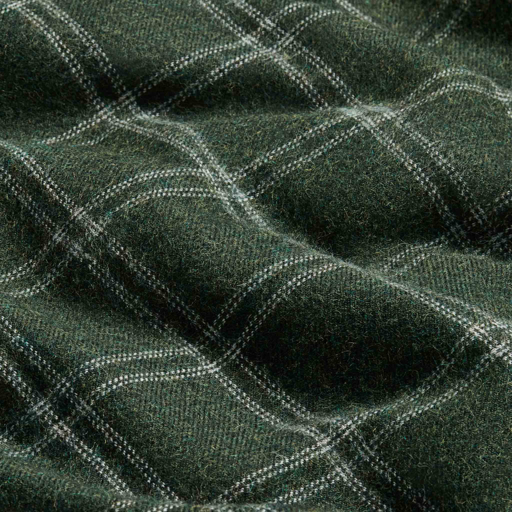 Alpaca Windowpane Throw Blanket - Last Call