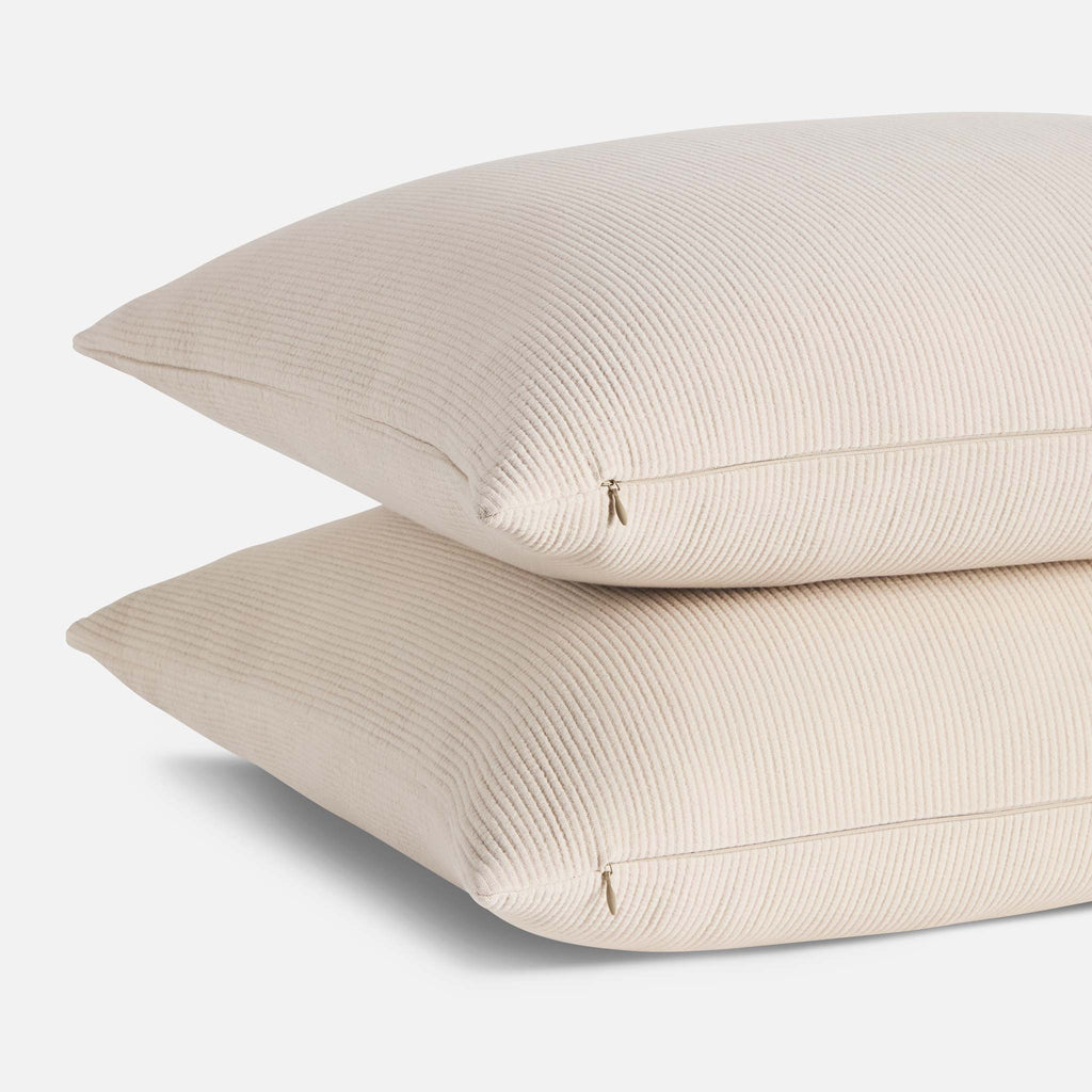 Ribbed Matelasse Sham Set - Last Call
