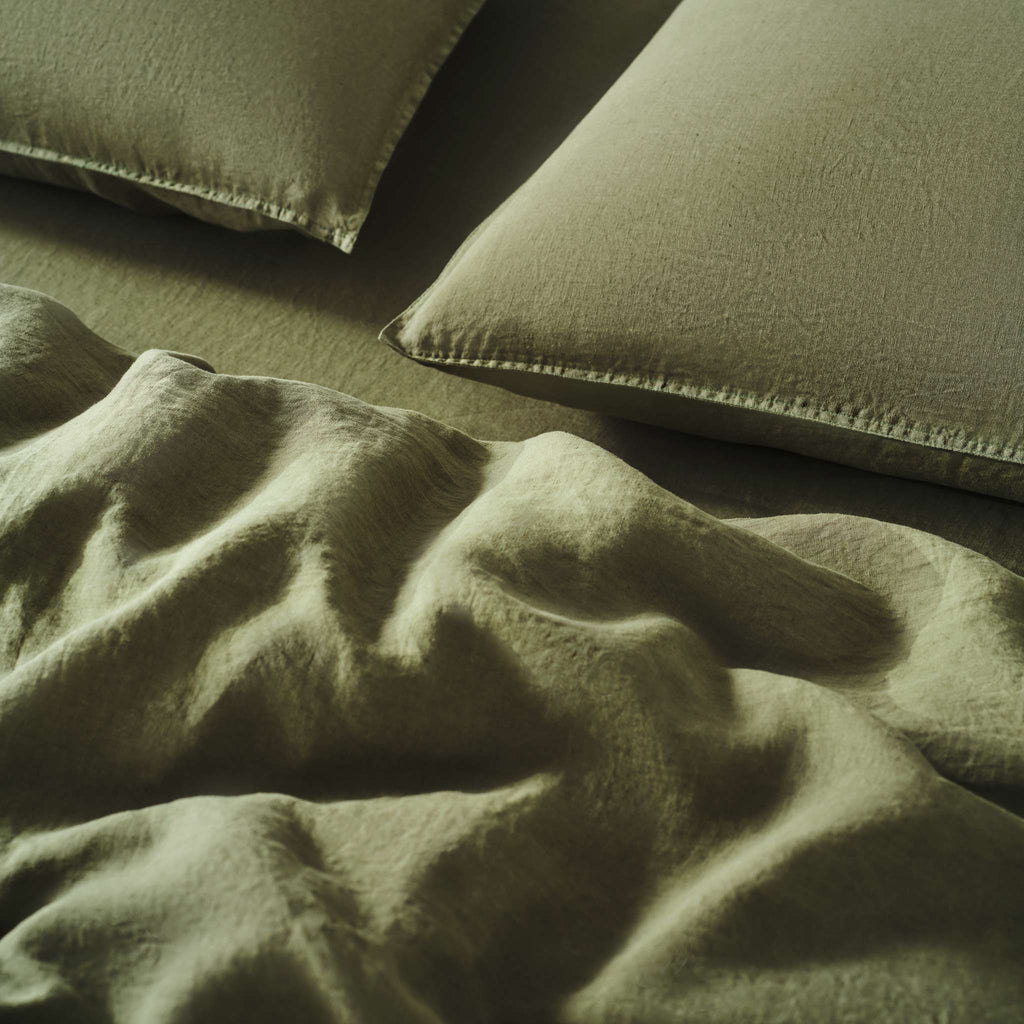 Washed European Linen Duvet Cover - Last Call