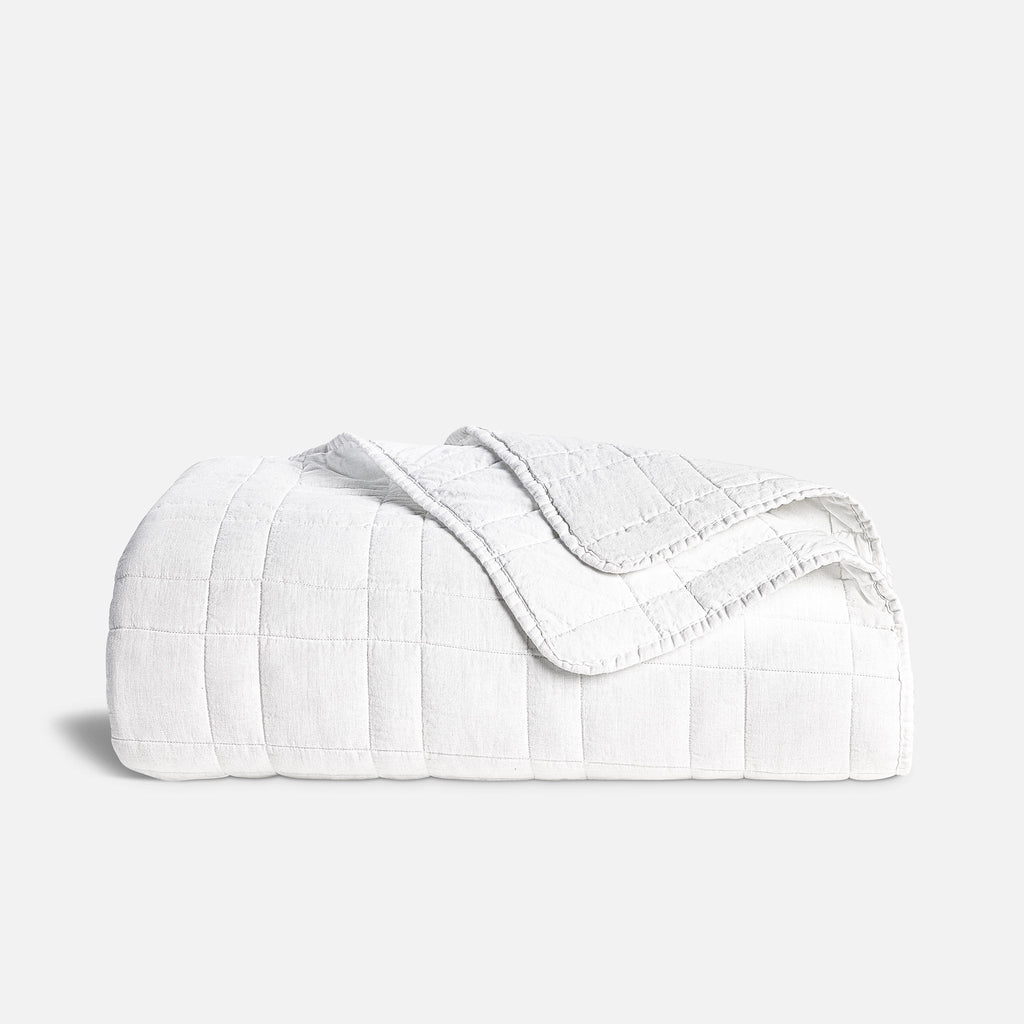 Washed European Linen Quilt