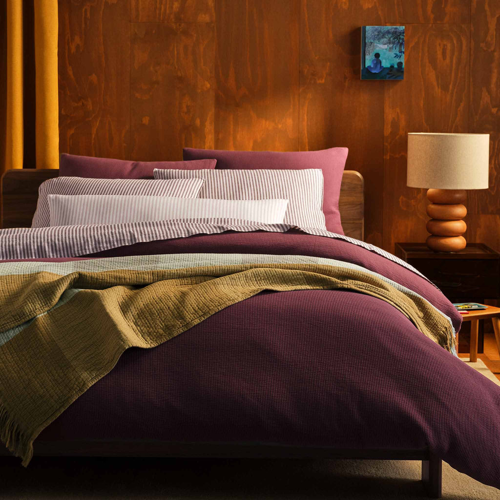 Ribbed Matelasse Sham Set - Last Call