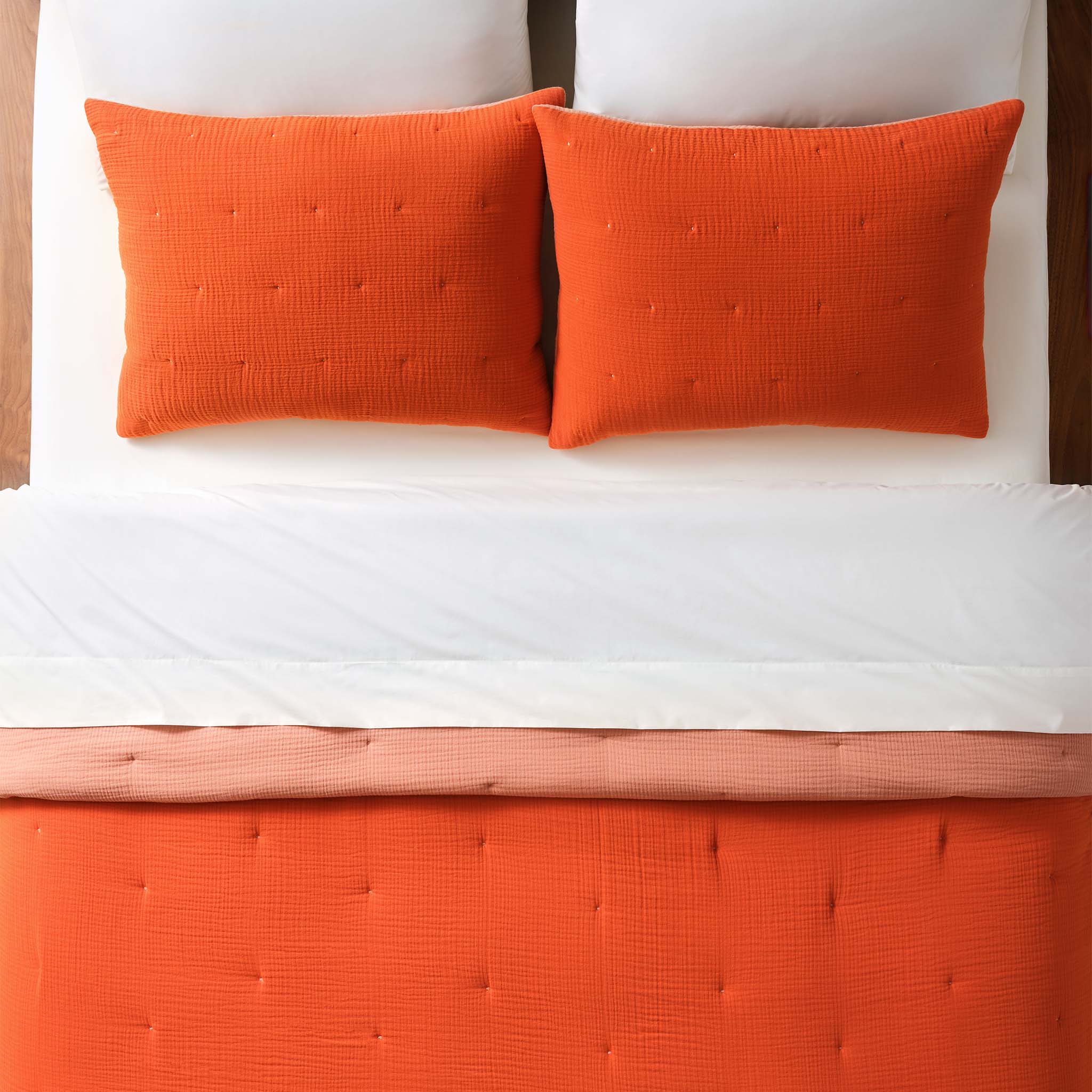 Breezeweave Reversible Cotton Comforter Set