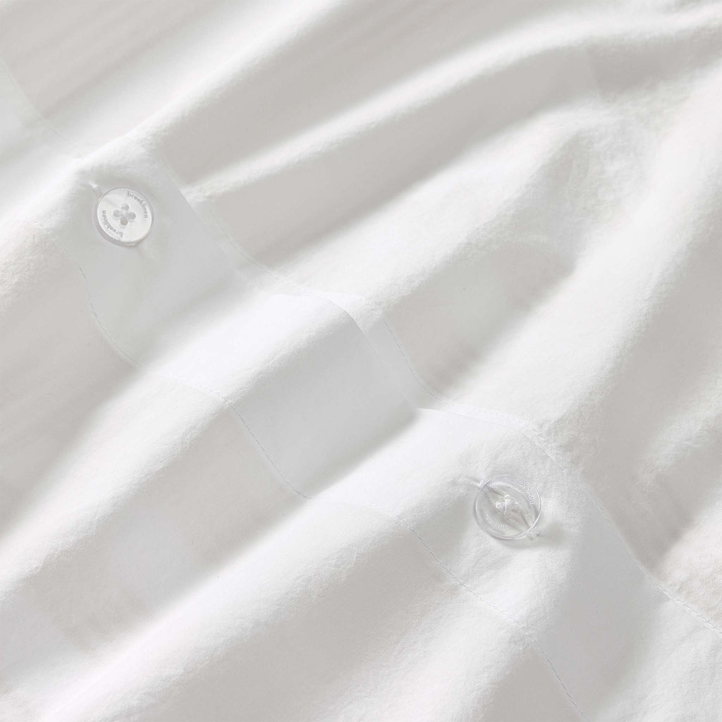 Seersucker Classic Percale Duvet Cover