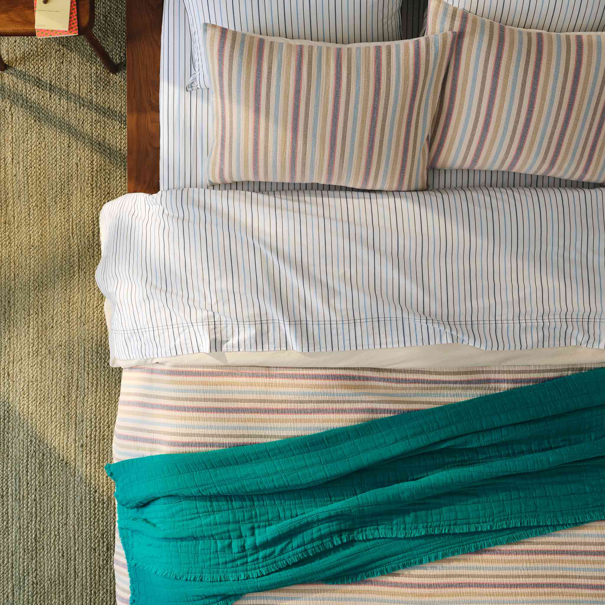 Sunwashed Stripe Duvet Set