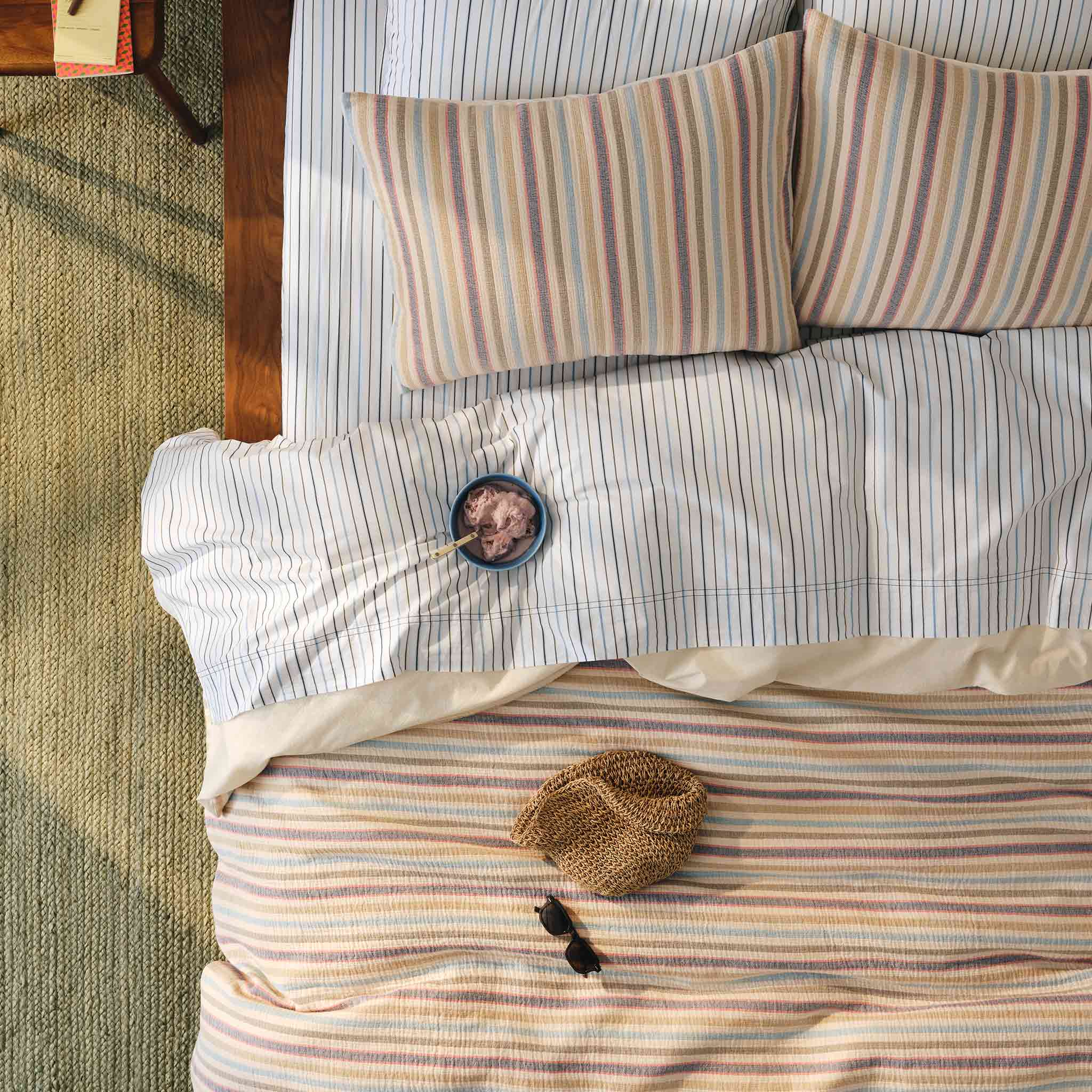Sunwashed Stripe Sham Set