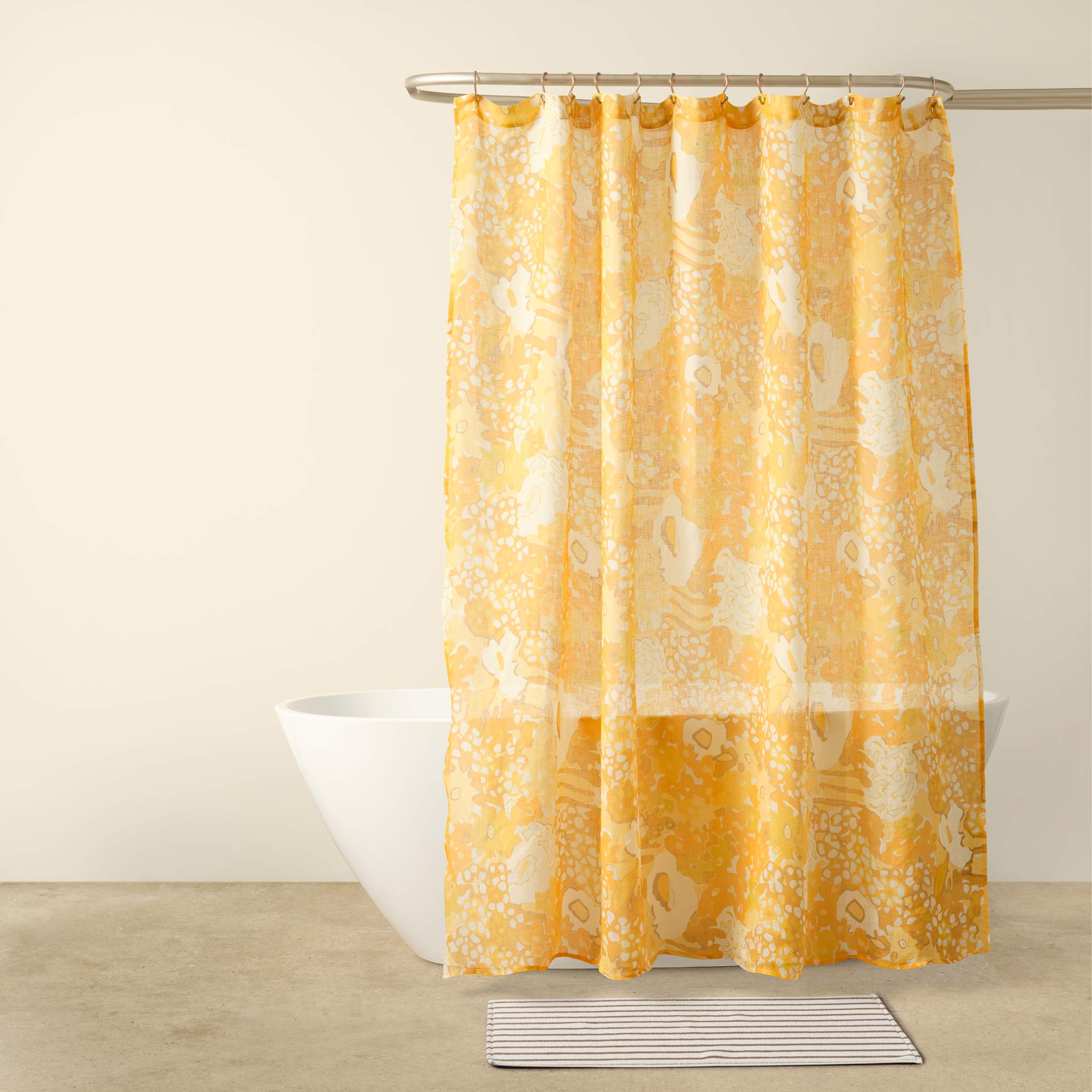Linen Shower Curtain