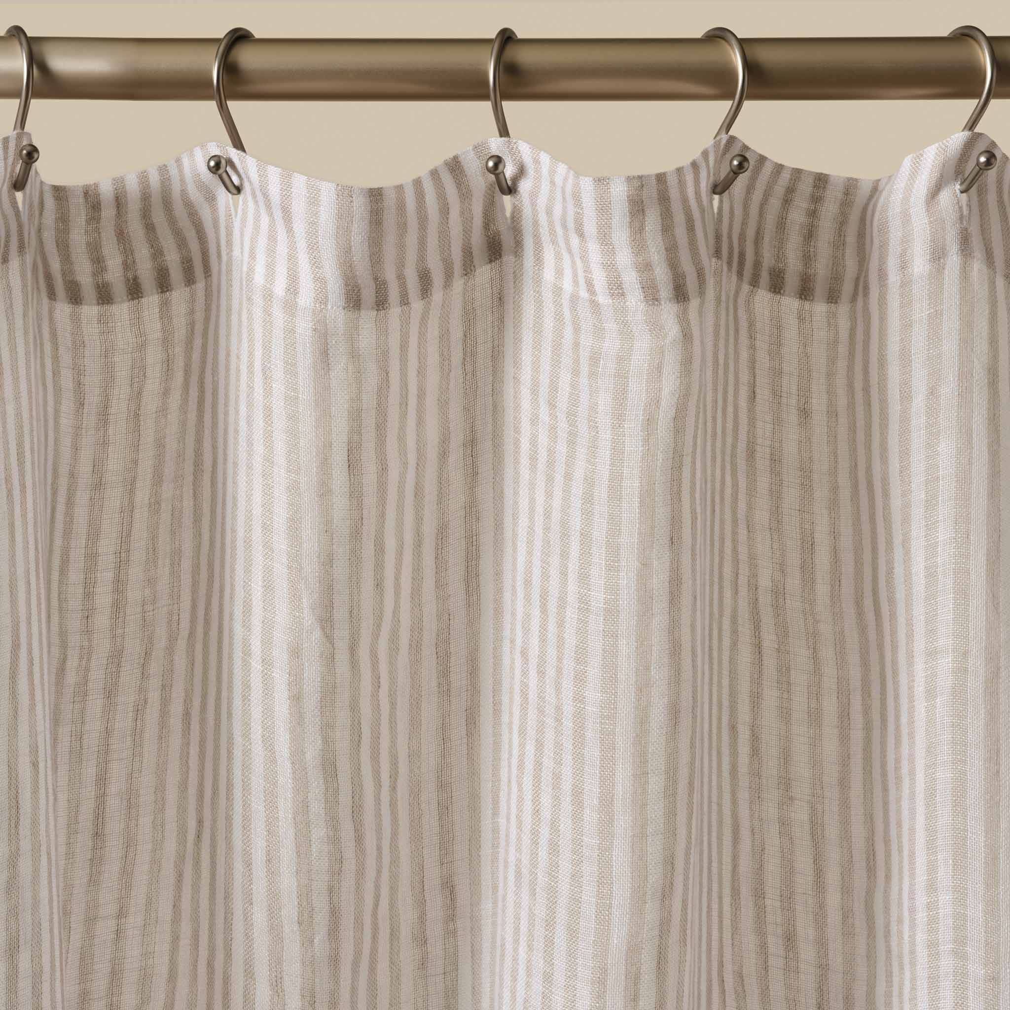 Linen Shower Curtain
